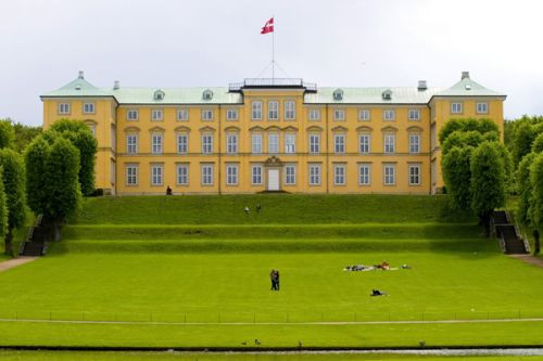Gevel van het Slot Frederiksberg