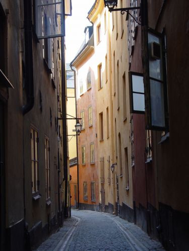 Steegje in Stockholm