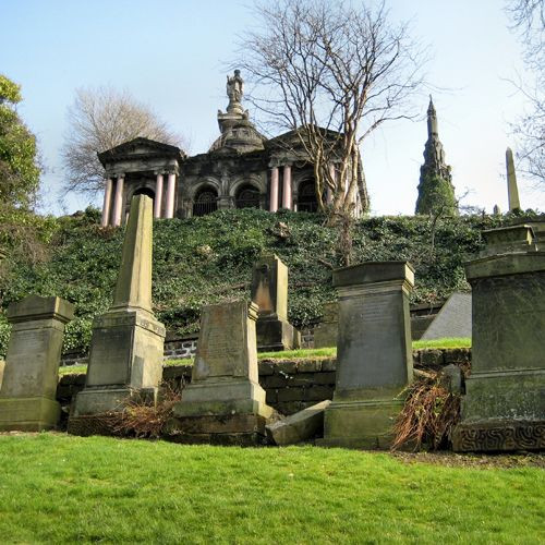 Op de Glasgow Necropolis