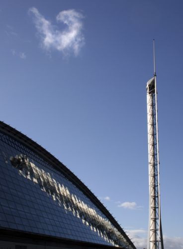 Beeld van de Glasgow Tower