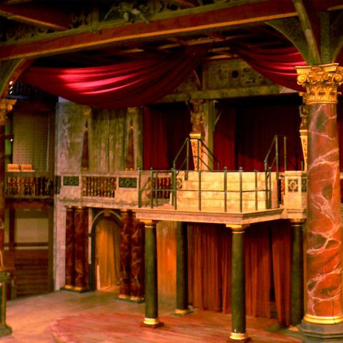 Podium van het Globe Theatre