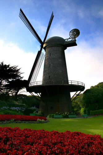 Windmolen in het Golden Gate Park