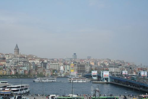 Beeld van Galata