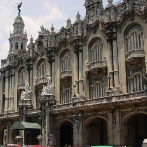 Gevel van het Gran Teatro de la Habana
