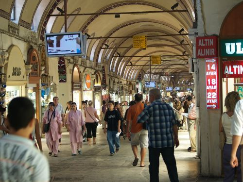 Beeld in de Grand Bazaar