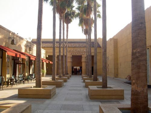Palmbomen aan het Grauman’s Egyptian Theatre