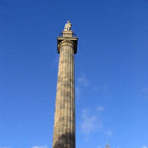 Onder aan Grey’s Monument