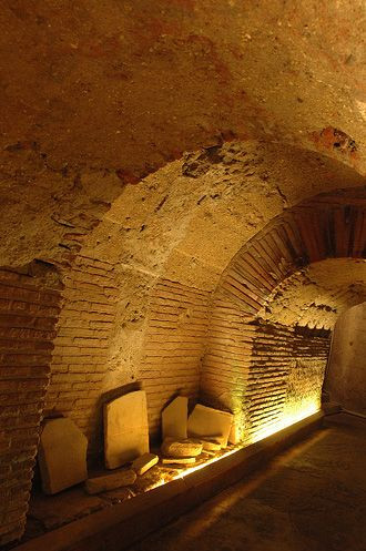 Gewelf in Napoli Sotteranea