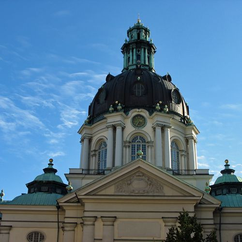 Koepel op de Gustav Vasa Kyrka