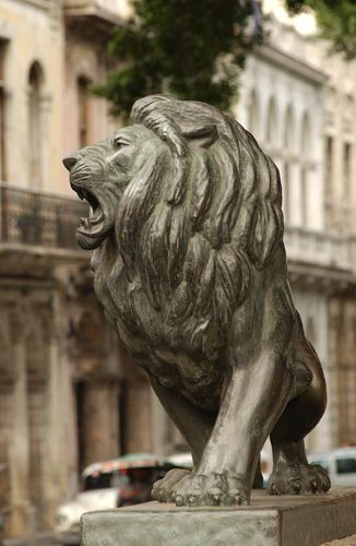 Sculptuur in Habana Vieja