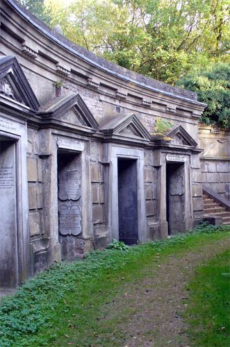 Tombes op Highgate Cemetery