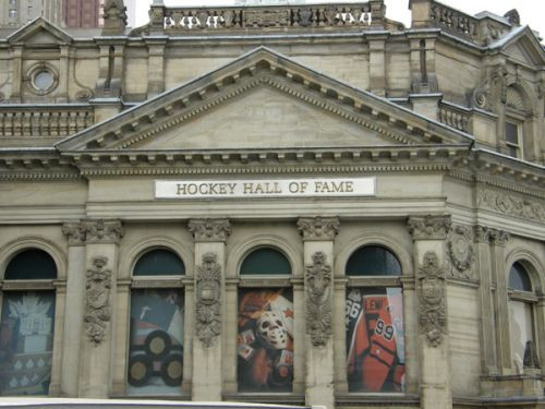 Gevel van de Hockey Hall of Fame