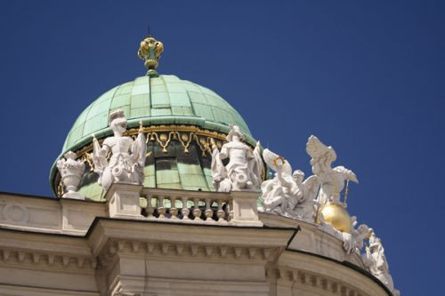 Koepel op de Hofburg