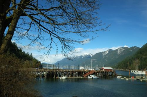 Landschap rond Horseshoe Bay