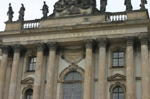 Voorkant van de Humboldt Universität