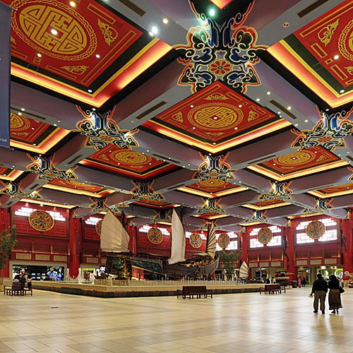 Interieur van de Ibn Battuta Mall
