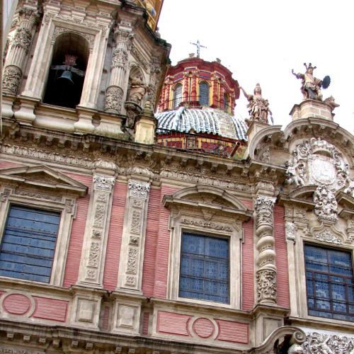 Detail van de Iglesia de San Luis