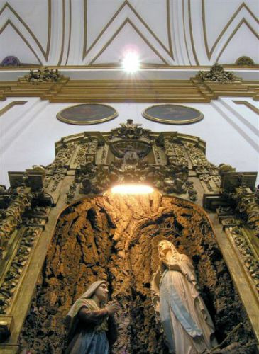 Interieur van de Iglesia del Sagrario