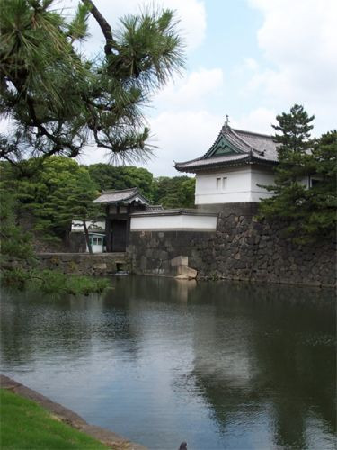 Water aan het Meiji Jingu