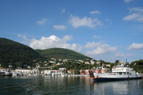 Boot bij Ischia