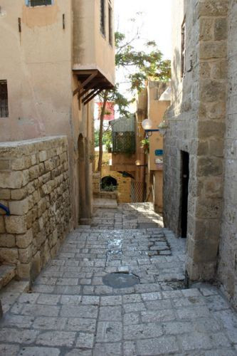 Steegje in Jaffa