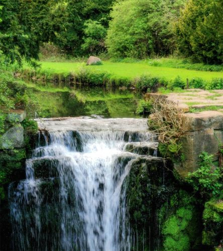 Waterval in Jesmond Dene