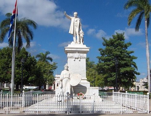 Standbeeld in het Parque José Marti