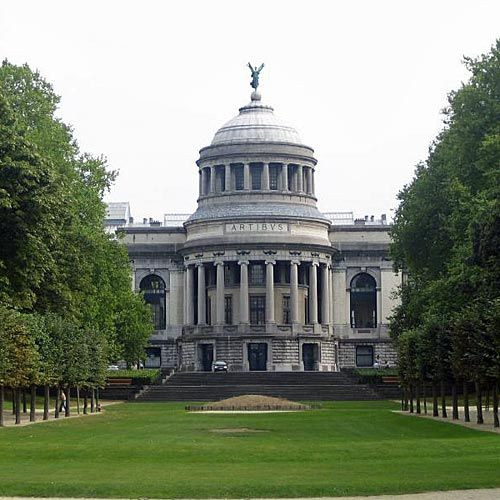 Vooraanzicht van het Jubelparkmuseum