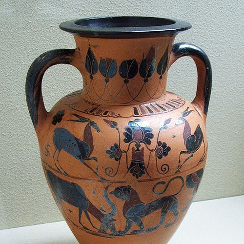 Vaas uit het Kanellopoulos Museum