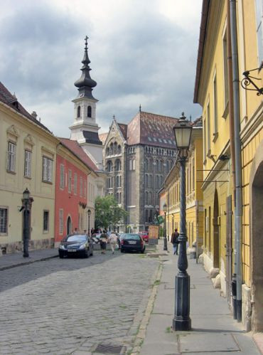 Straat op de Kasteelheuvel