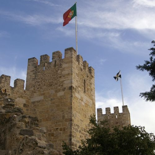 Torens van het Castelo De São Jorge