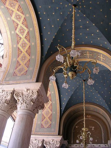 Plafond van de Kathedraal van Athene