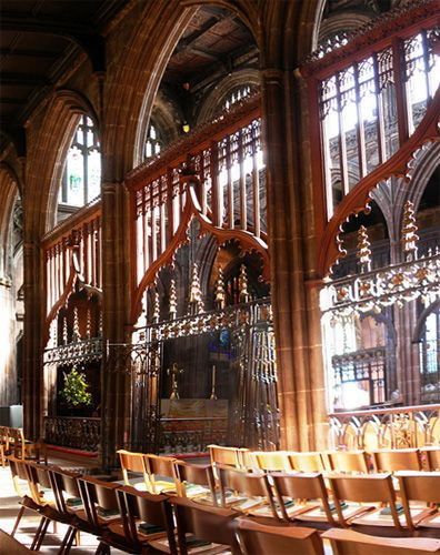 Interieur van de Manchester Cathedral