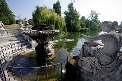 Fontein in Kensington Gardens