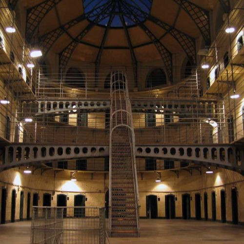 Binnen in Kilmainham Gaol
