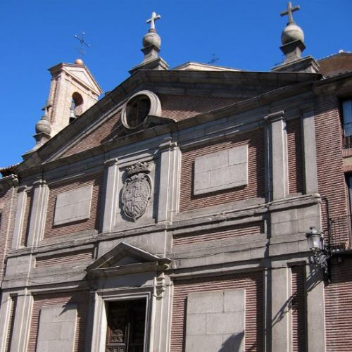 Voorkant van het klooster van de Descalzas Reales
