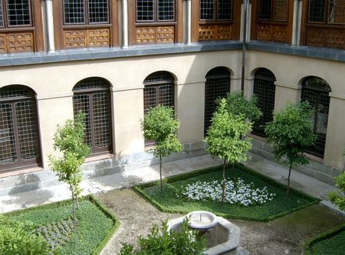 Binnenplein van het klooster van de Descalzas Reales