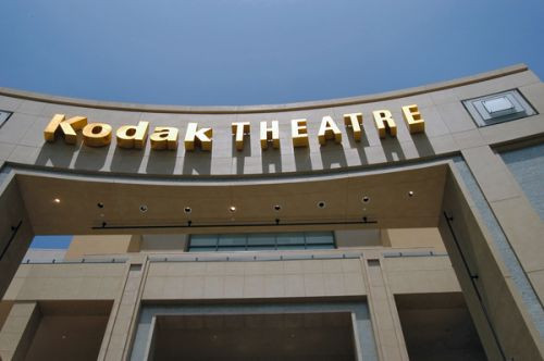 Onder aan het Kodak Theatre