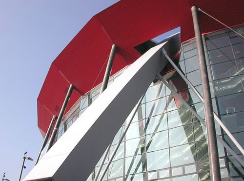 Detail van de Kölnarena