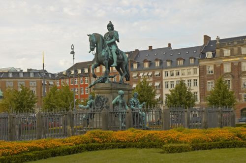 Ruiterstandbeeld op Kongens Nytorv