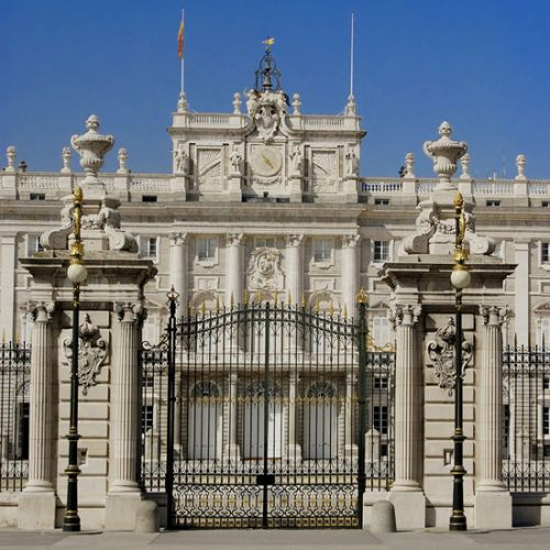 Poort voor het Palacio Real