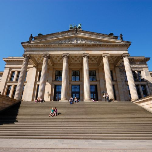 Voorkant van het Konzerthaus