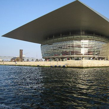 Beeld van het Operahuis van Kopenhagen