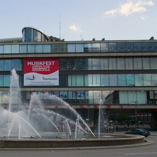 Fontein voor het Kulturhuset