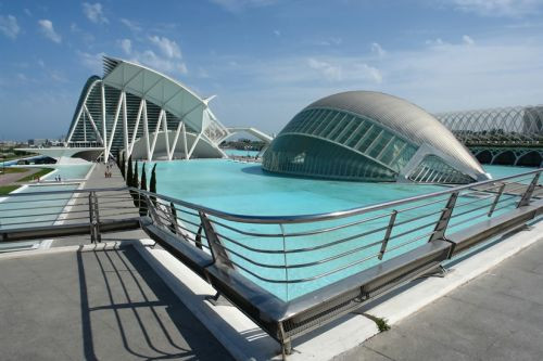 In la Ciudad de las Artes y las Ciencias