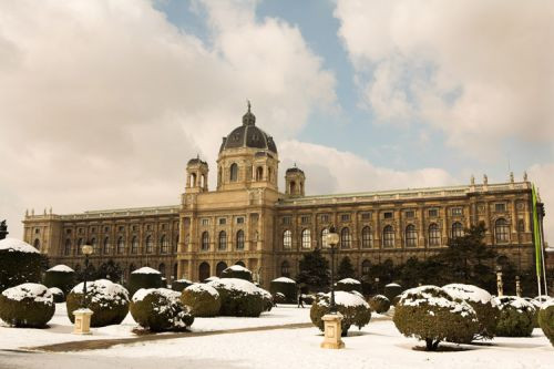 Overzicht op het Kunsthistorisches Museum