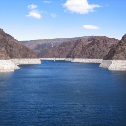 Beeld over Lake Mead