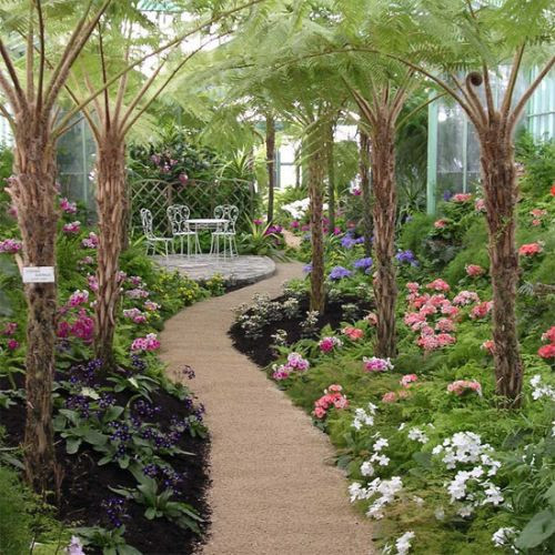 In het Paleis en Park van Laken