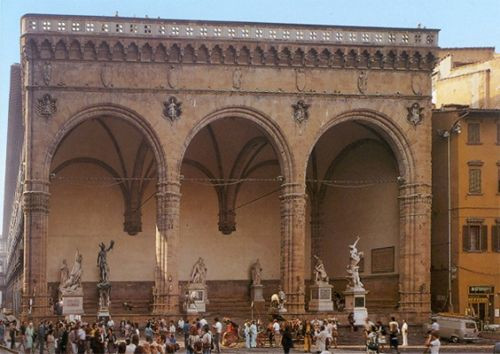 Beeld van de Loggia dei Lanzi