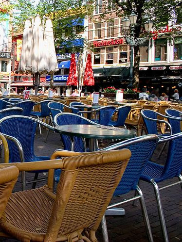 Terrasje op het Leidseplein